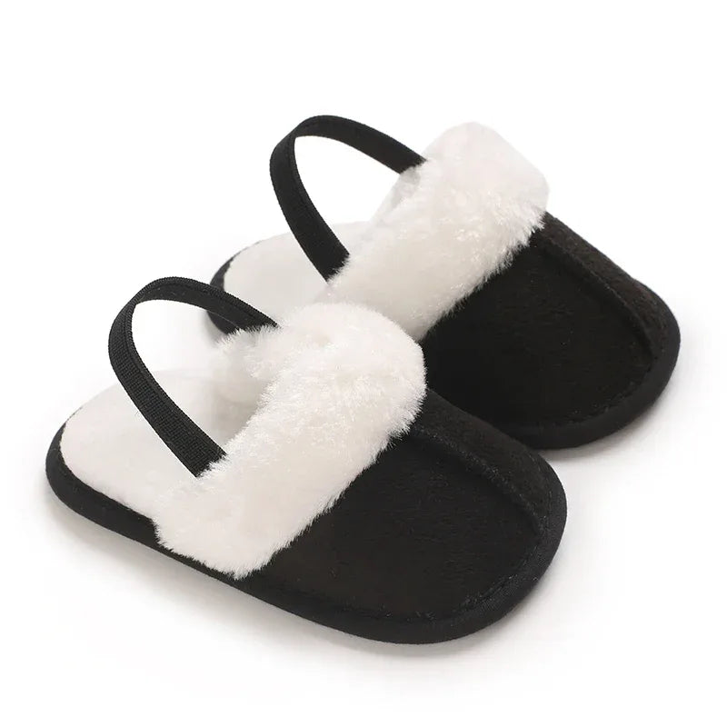Cozy Woolen Baby Slippers Soft Soled For Newborns And Infants - ToylandEU