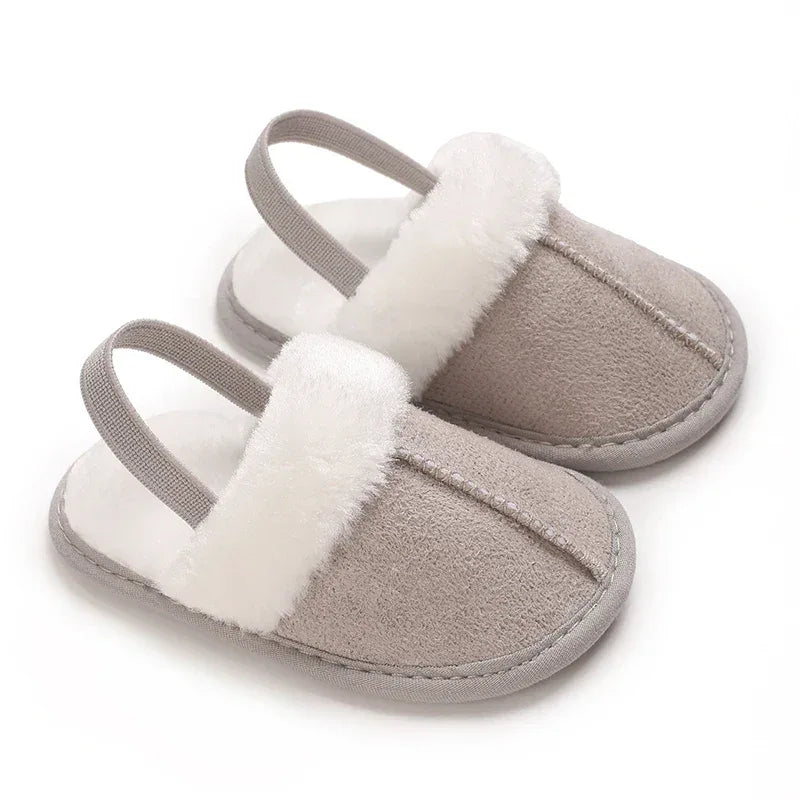 Cozy Woolen Baby Slippers Soft Soled For Newborns And Infants - ToylandEU
