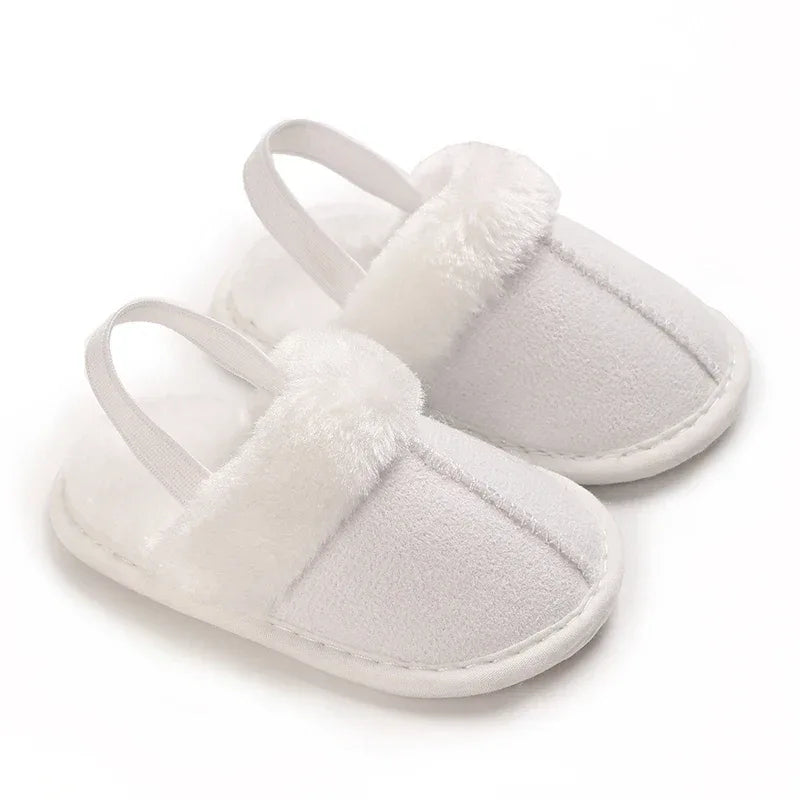 Cozy Woolen Baby Slippers Soft Soled For Newborns And Infants - ToylandEU