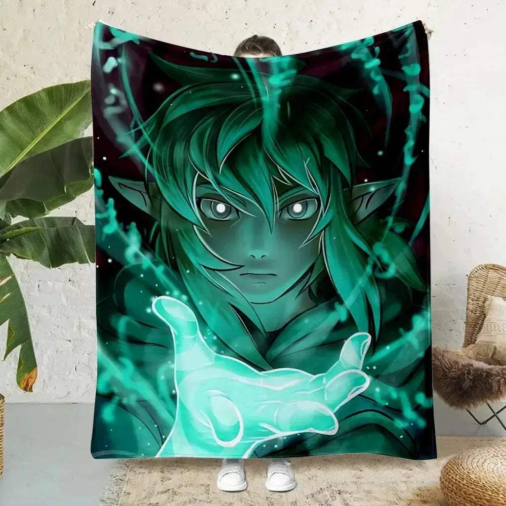 Cozy Zelda Printed Blanket Warm And Soft For Travel - ToylandEU