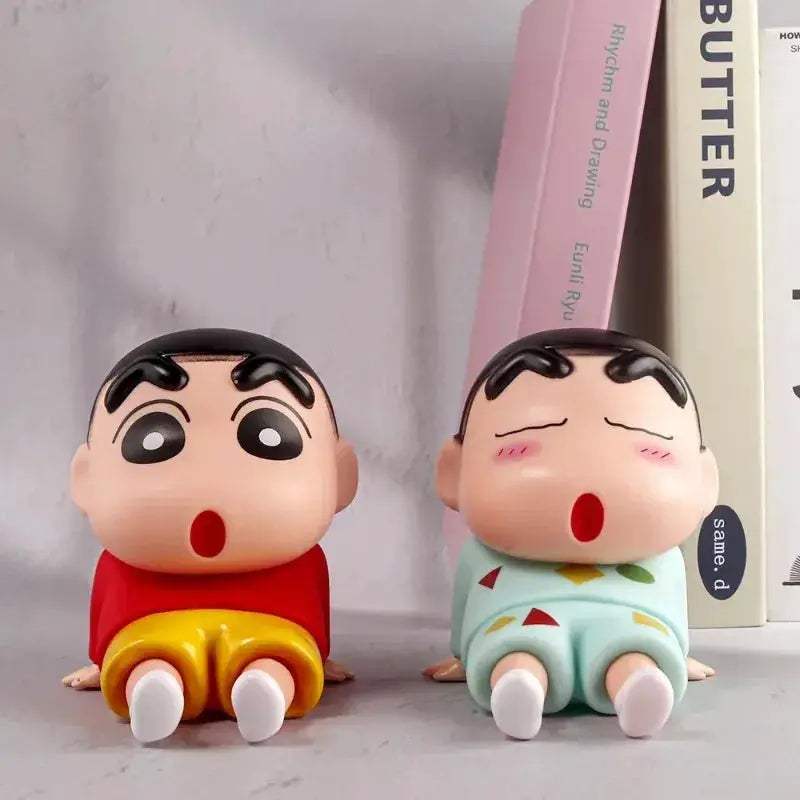 Crayon Shin Chan Anime Phone Holder Kawaii Desk Ornament - ToylandEU