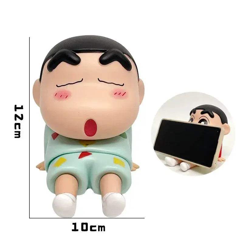 Crayon Shin Chan Anime Phone Holder Kawaii Desk Ornament - ToylandEU