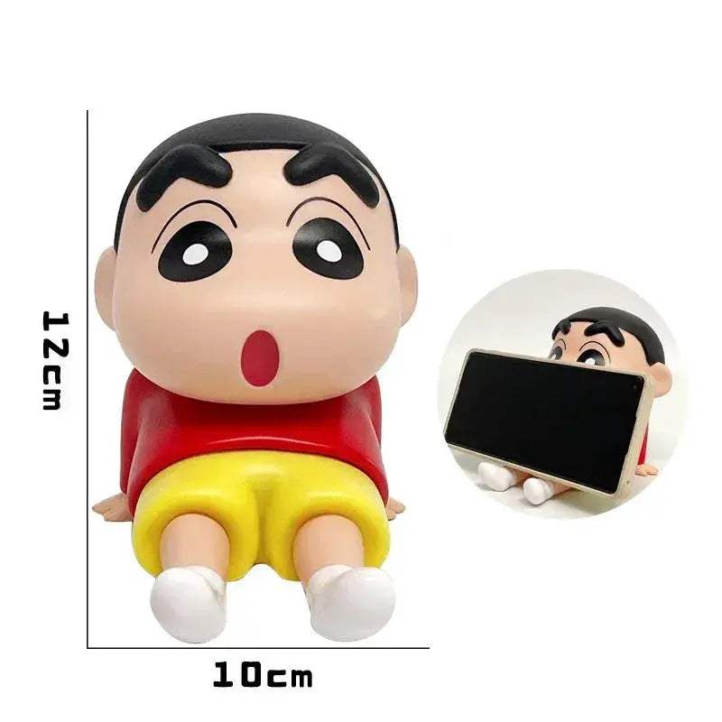 Crayon Shin Chan Anime Phone Holder Kawaii Desk Ornament - ToylandEU