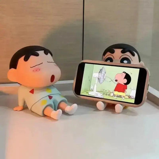  Crayon Shin Chan Phone Holder Kawaii Desk Ornament -  ToylandEU™