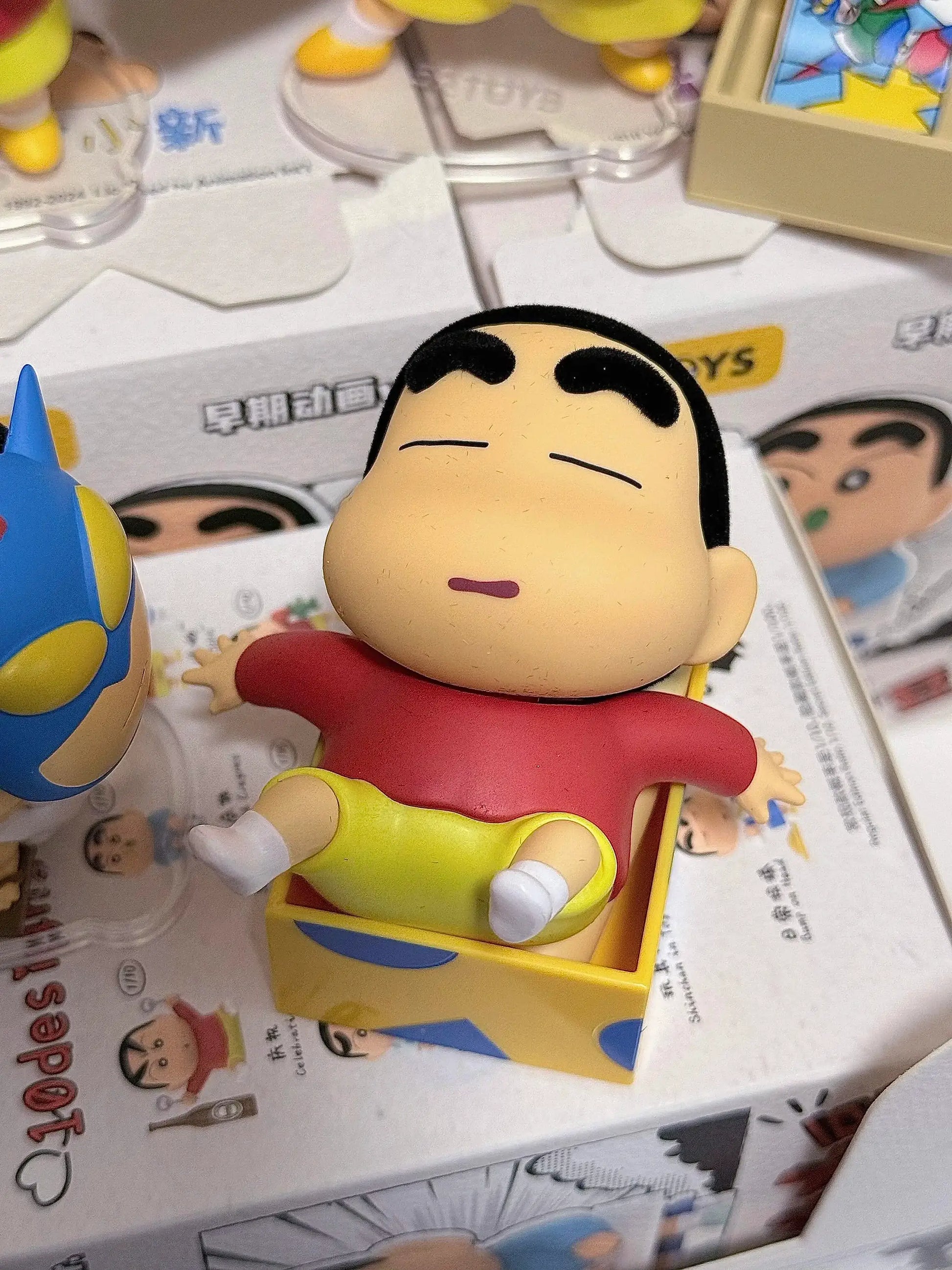 Crayon Shin Chan Shinnosuke Nohara Blind Box Desktop Figure Collectible - ToylandEU