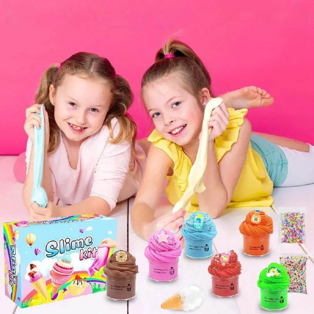 Creamy Butter Slime Fluffy Cloud Texture Premium For Kids - ToylandEU