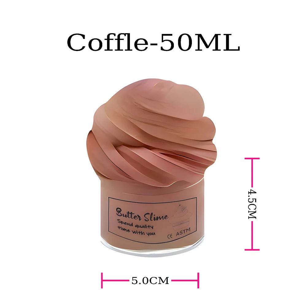 Creamy Butter Slime Fluffy Cloud Texture Premium For Kids - ToylandEU