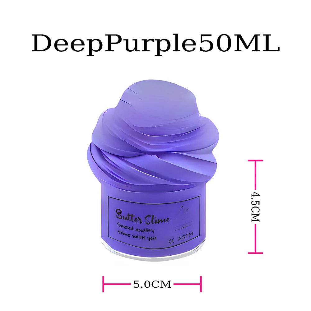 Creamy Butter Slime Fluffy Cloud Texture Premium For Kids - ToylandEU