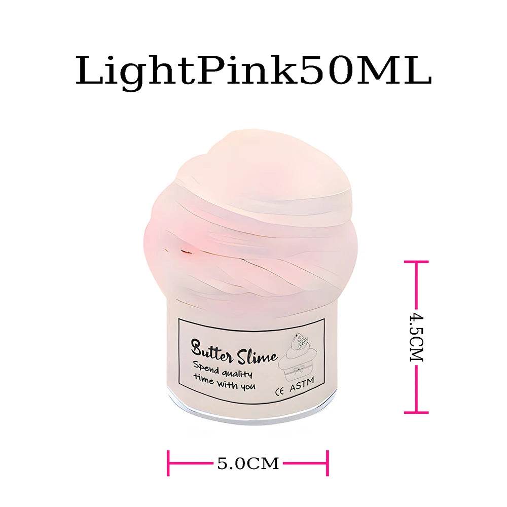 Creamy Butter Slime Fluffy Cloud Texture Premium For Kids - ToylandEU