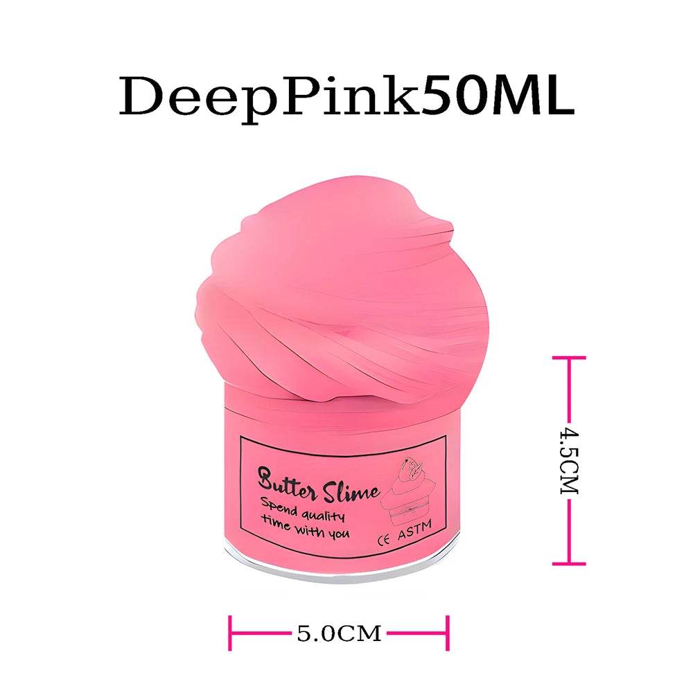 Creamy Butter Slime Fluffy Cloud Texture Premium For Kids - ToylandEU