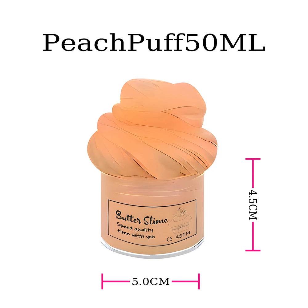 Creamy Butter Slime Fluffy Cloud Texture Premium For Kids - ToylandEU