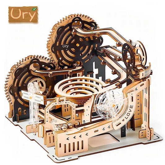 Create Your Own Interactive Marble Run: Electric & Manual DIY Kit - ToylandEU
