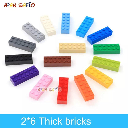 Creative 20pcs Thick Building Blocks Set for Kids' Educational Fun - ToylandEU