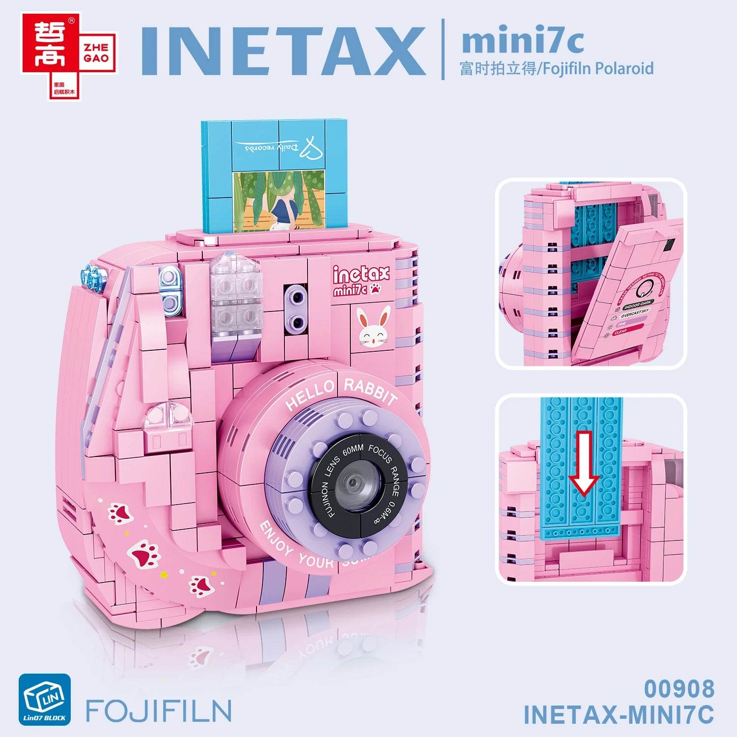 Creative 316 F Digital Camera Building Blocks Kit For Kids - ToylandEU