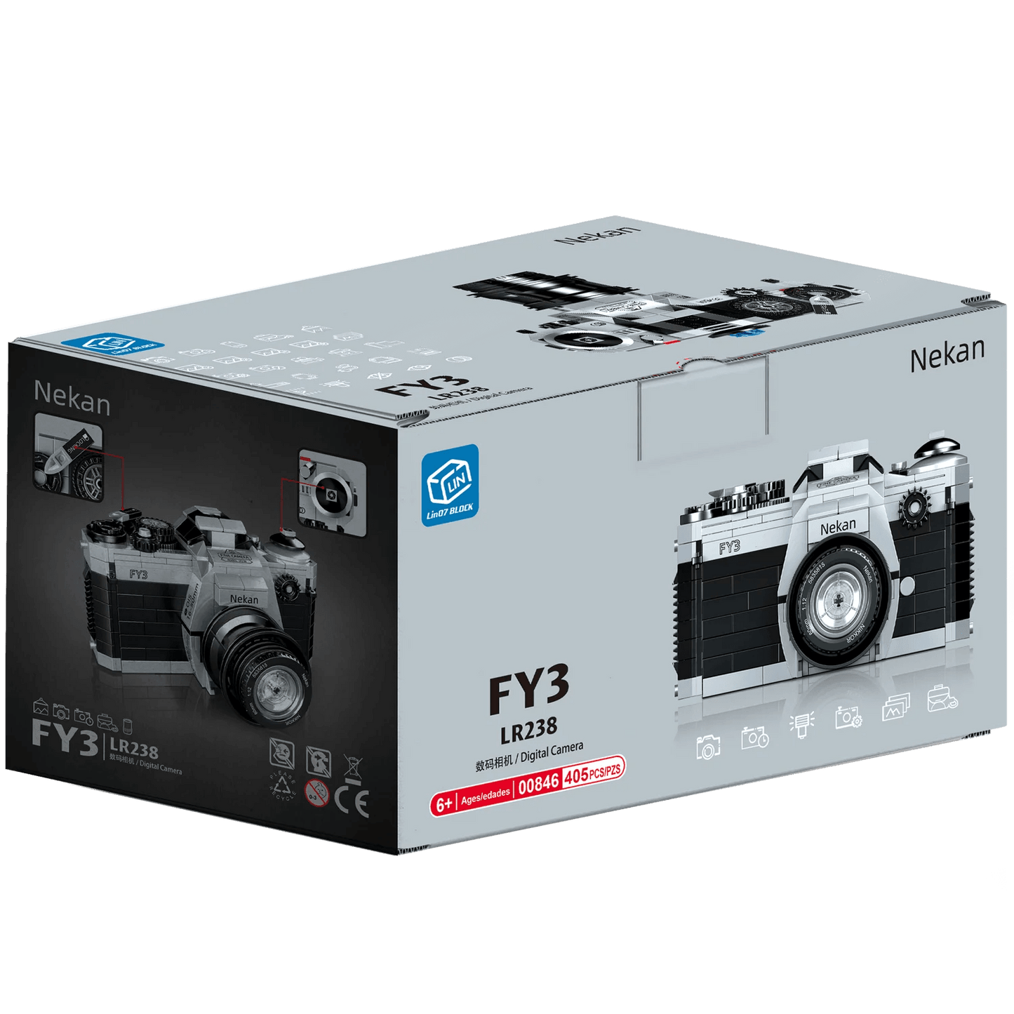 Creative 316 F Digital Camera Building Blocks Kit For Kids - ToylandEU