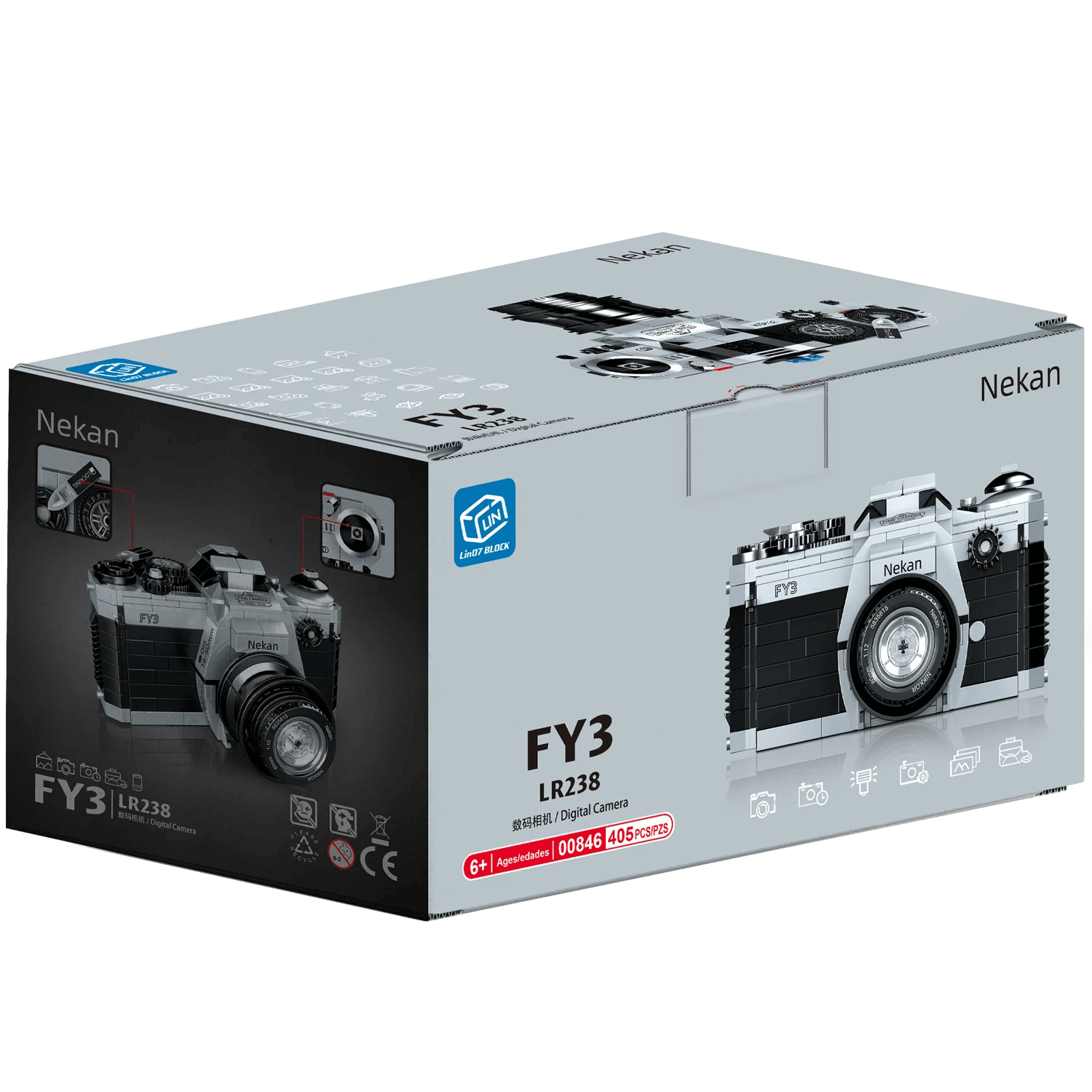 Creative 316 F Digital Camera Building Blocks Kit For Kids - ToylandEU