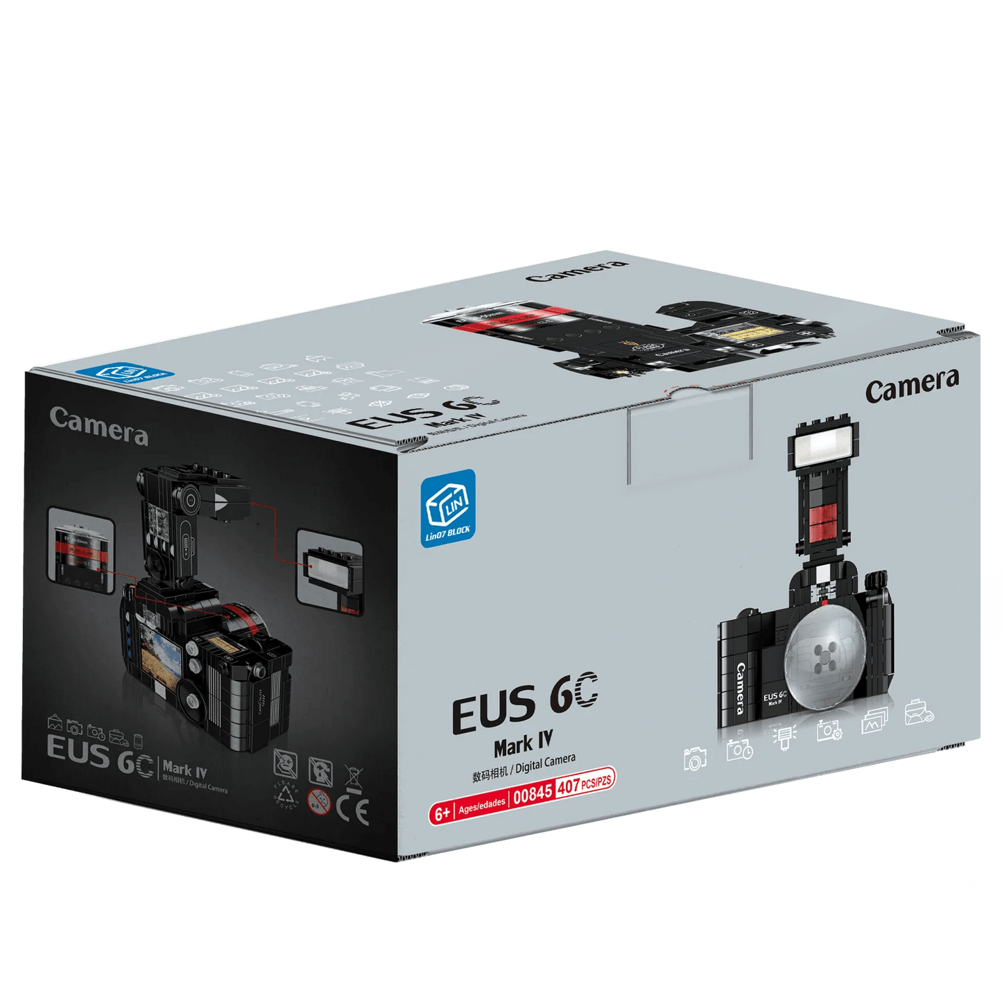 Creative 316 F Digital Camera Building Blocks Kit For Kids - ToylandEU