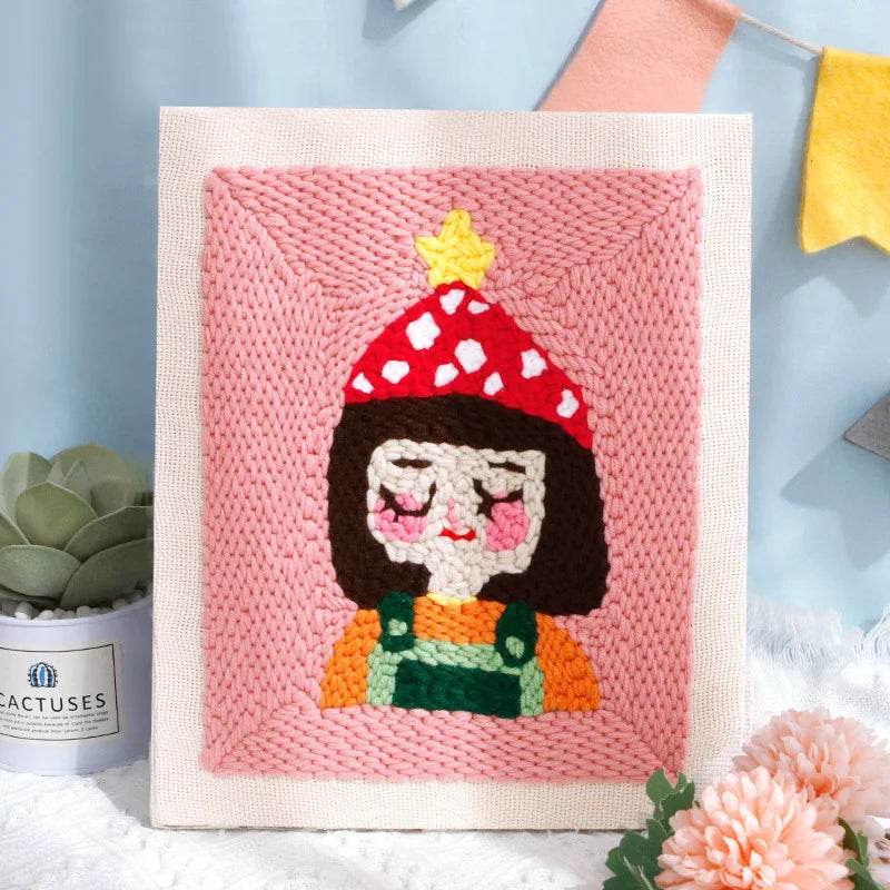 Creative 3D Punch Needle Embroidery Kit for Beginners: Includes Everything You Need to Start Crafting - ToylandEU