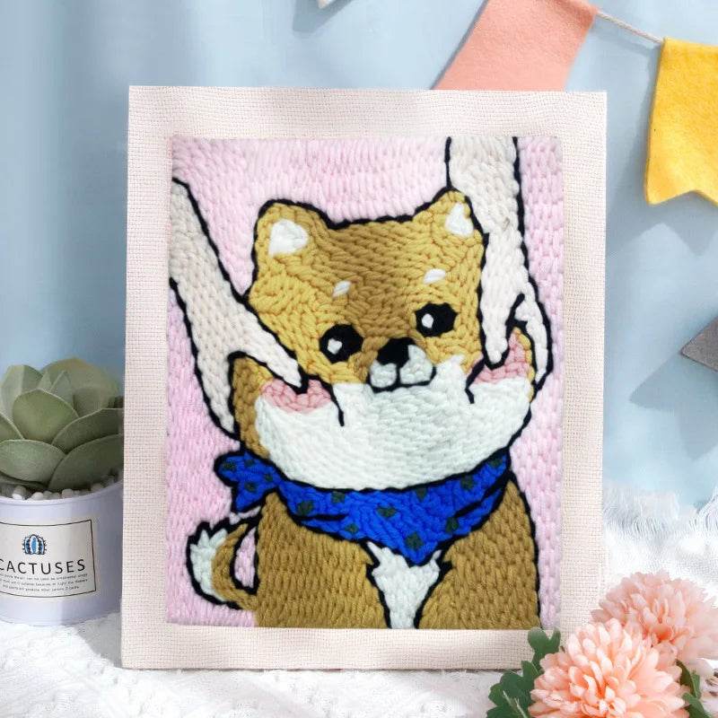 Creative 3D Punch Needle Embroidery Kit for Beginners: Includes Everything You Need to Start Crafting - ToylandEU