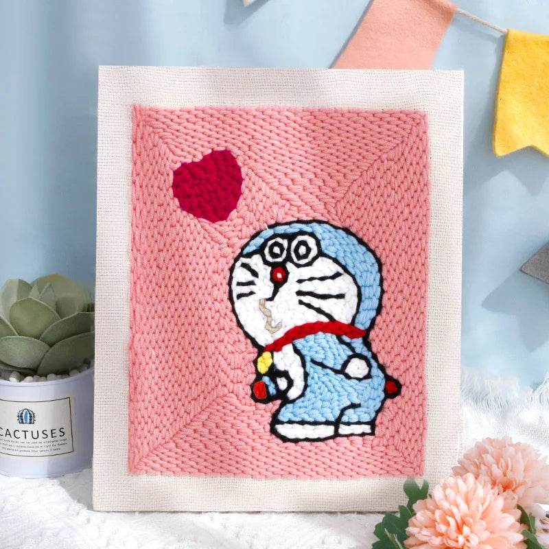 Creative 3D Punch Needle Embroidery Kit for Beginners: Includes Everything You Need to Start Crafting - ToylandEU