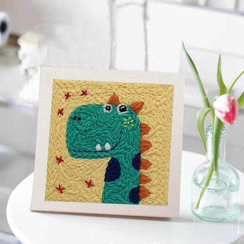 Creative 3D Punch Needle Embroidery Kit for Beginners: Includes Everything You Need to Start Crafting - ToylandEU