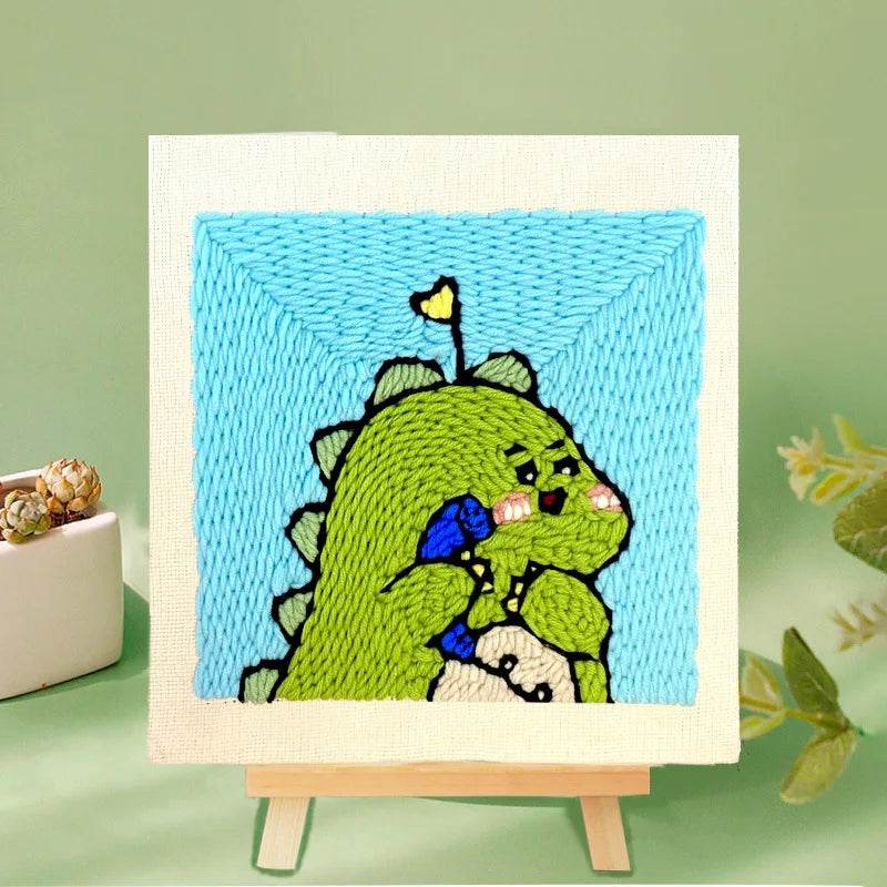 Creative 3D Punch Needle Embroidery Kit for Beginners: Includes Everything You Need to Start Crafting - ToylandEU