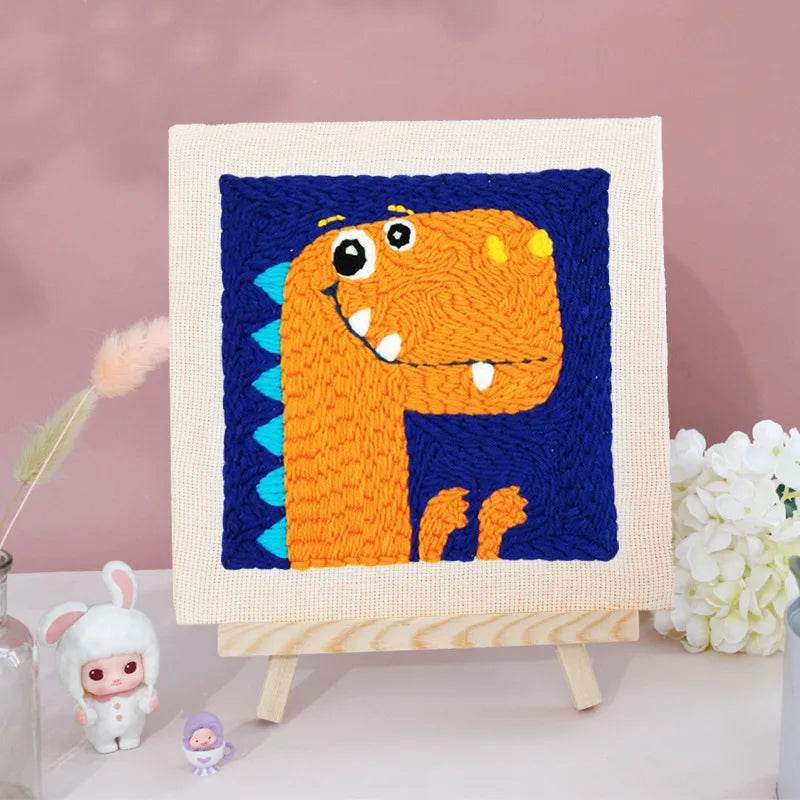 Creative 3D Punch Needle Embroidery Kit for Beginners: Includes Everything You Need to Start Crafting - ToylandEU