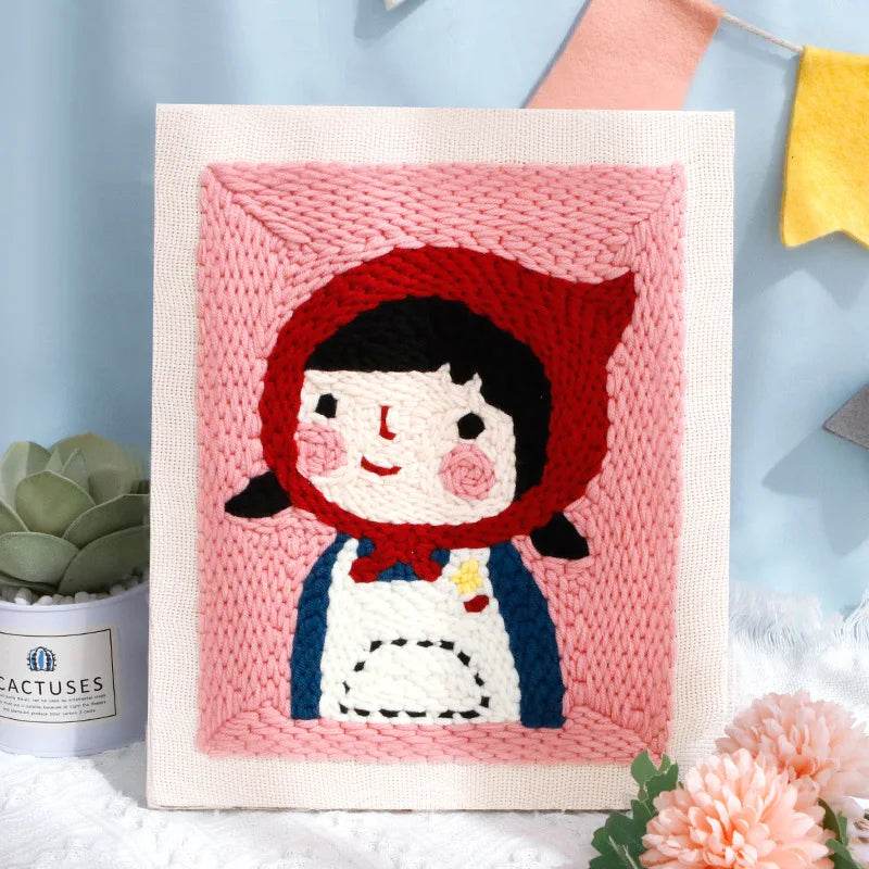 Creative 3D Punch Needle Embroidery Kit for Beginners: Includes Everything You Need to Start Crafting - ToylandEU