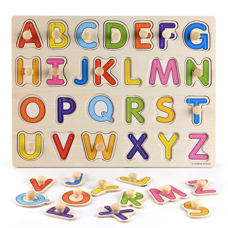 Креативен 3D дървен пъзел игра за деца - Забавен Монтесори инструмент за обучение - ToylandEU