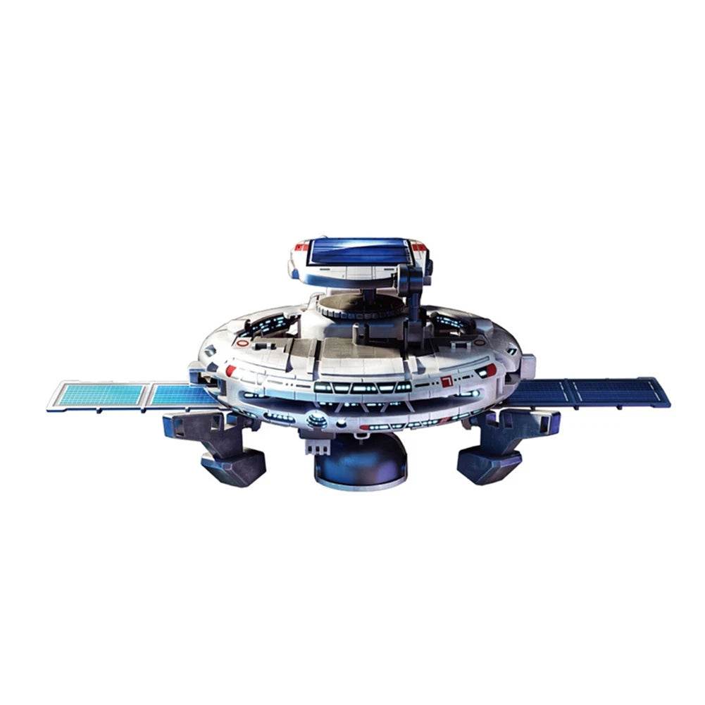 Creative 6 In 1 Solar Robot Car Space Ship Toys Technology Science Kits Solaire Energy Technological Gadgets Scientific Toy Boys - ToylandEU