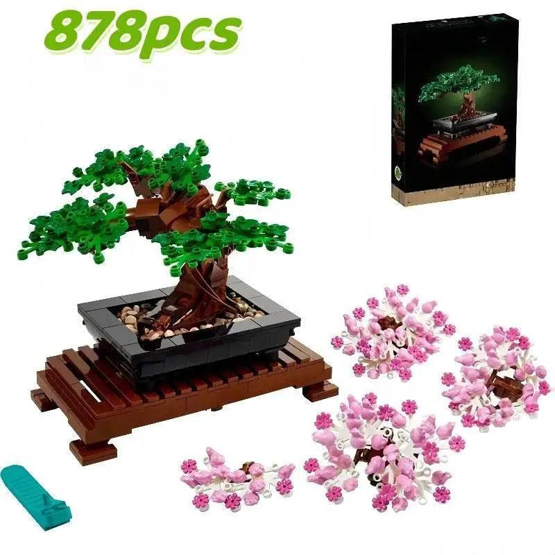  Creative 878 Pcs Bonsai Building Blocks Set Toyland EU -  ToylandEU™