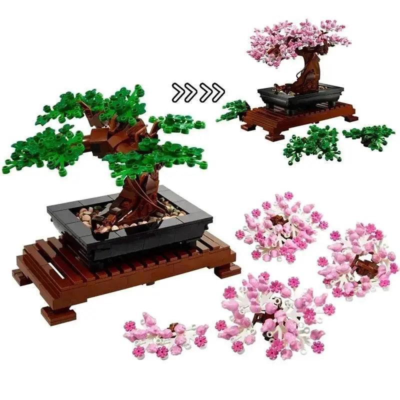  Creative 878 Pcs Bonsai Building Blocks Set Toyland EU -  ToylandEU™