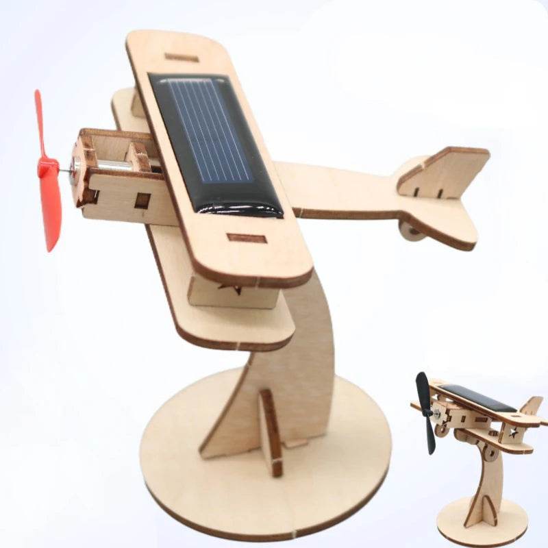 Creative Aircraft Model Kit Solar Powered For Teens - ToylandEU