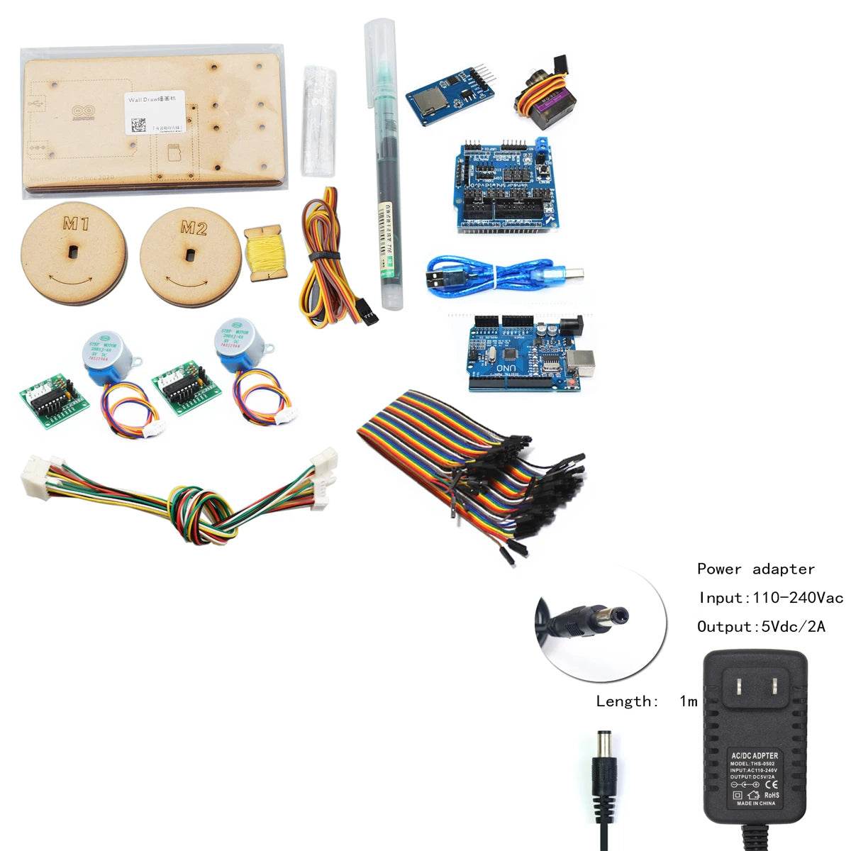 Creative Arduino UNO Drawing Robot Kit - DIY Stepper Motor Fun for Teens - ToylandEU