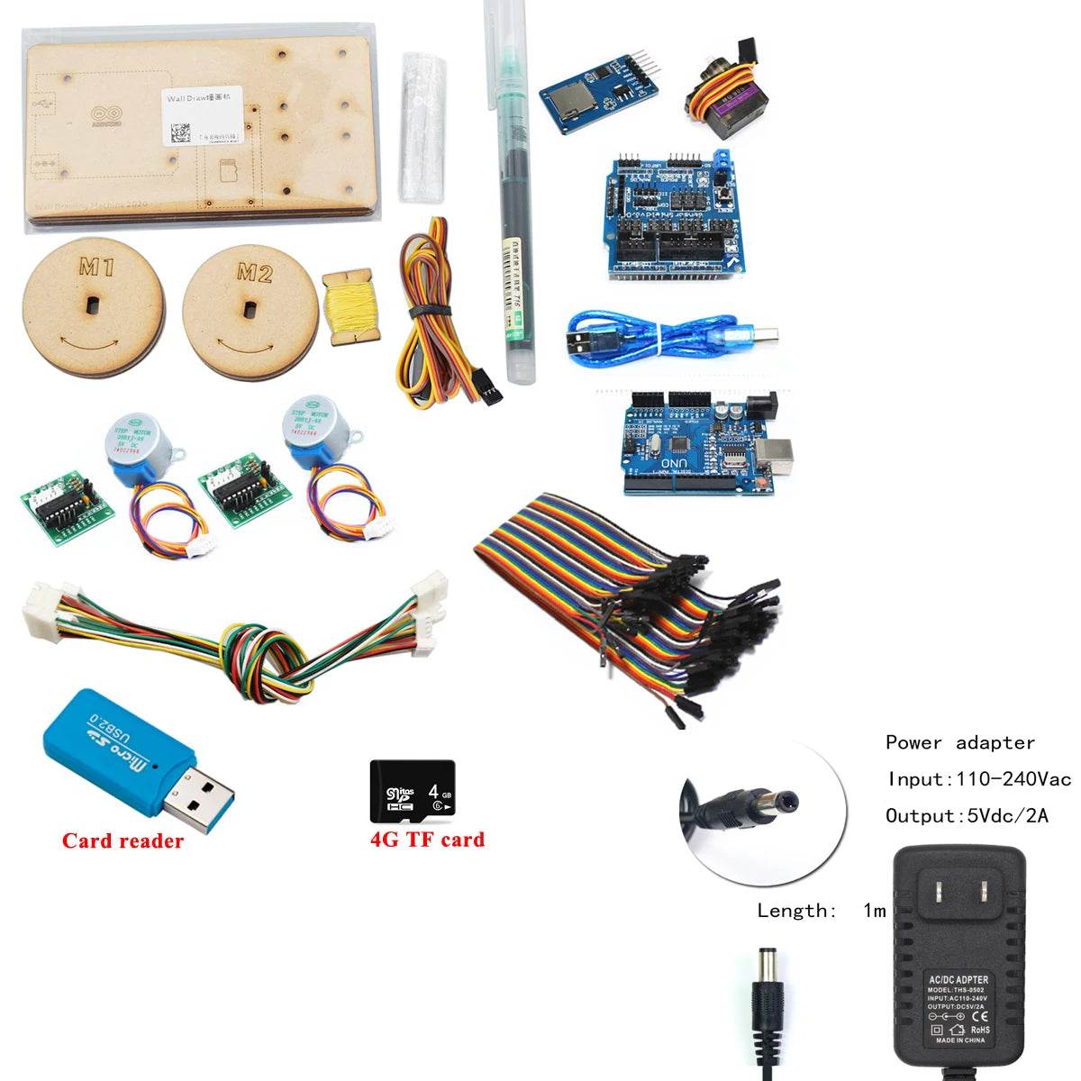 Creative Arduino UNO Drawing Robot Kit - DIY Stepper Motor Fun for Teens - ToylandEU