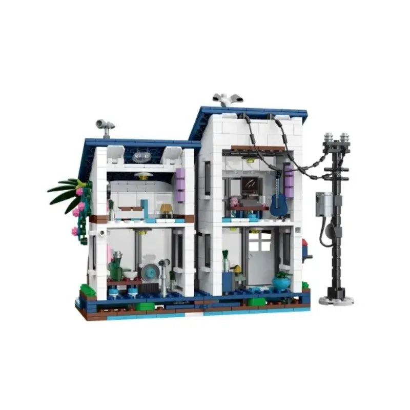 Creative Beach House Building Blocks with Light Kit - ToylandEU
