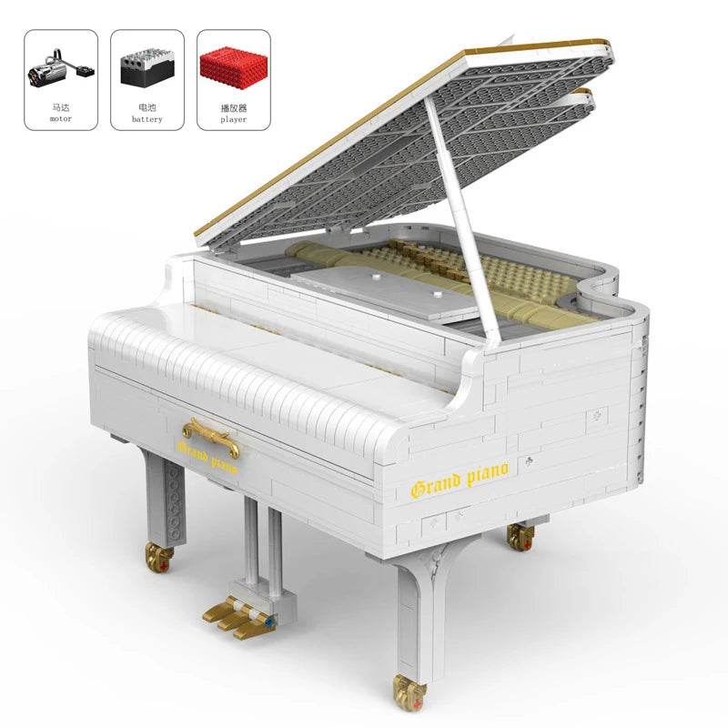 Creative Blocks Set App Controlled Grand Piano For Teens - ToylandEU