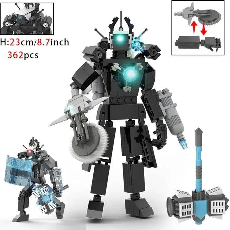  Creative Building Block Set with Skibidi Characters - Toyland EU -  ToylandEU™
