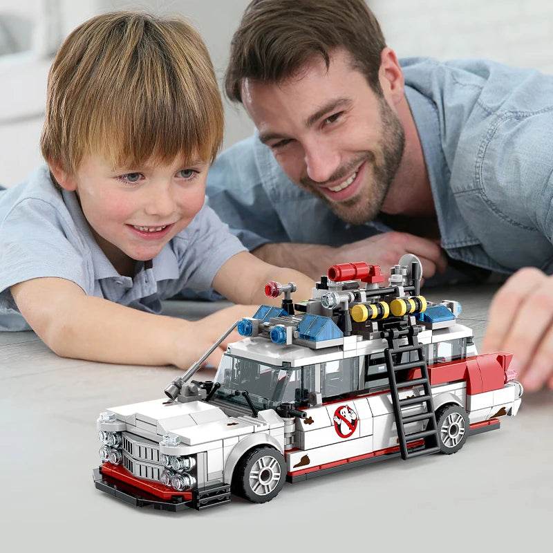 Creative Building Blocks ECTO1 Car Model For Kids And Teens - ToylandEU