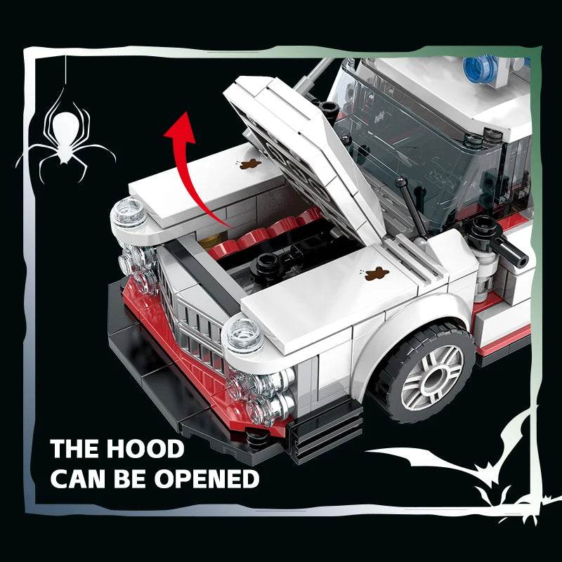 Creative Building Blocks ECTO1 Car Model For Kids And Teens - ToylandEU