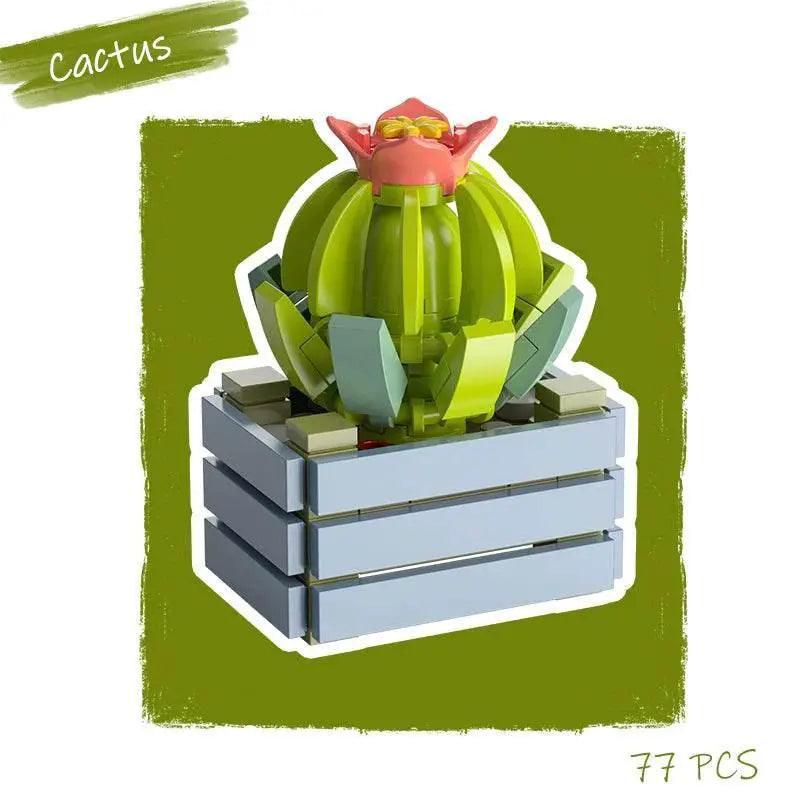  Creative Building Blocks Flower Pot 6 Adults Toyland EU -  ToylandEU™