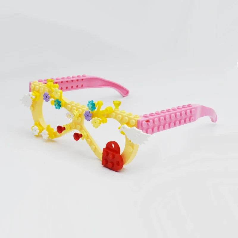 Creative Building Blocks Glasses Baseplate Frame Toys Gift - ToylandEU