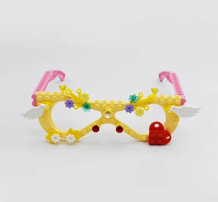 Creative Building Blocks Glasses Baseplate Frame Toys Gift - ToylandEU