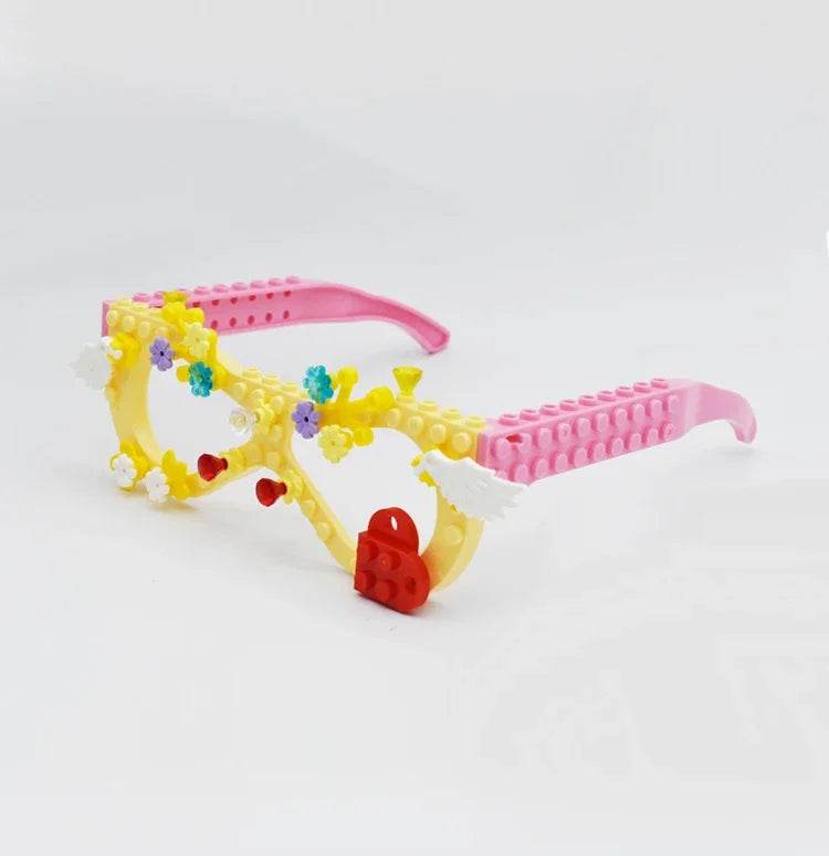 Creative Building Blocks Glasses Baseplate Frame Toys Gift - ToylandEU