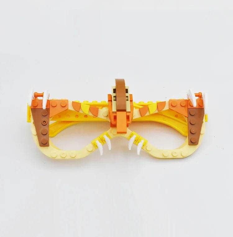 Creative Building Blocks Glasses Baseplate Frame Toys Gift - ToylandEU