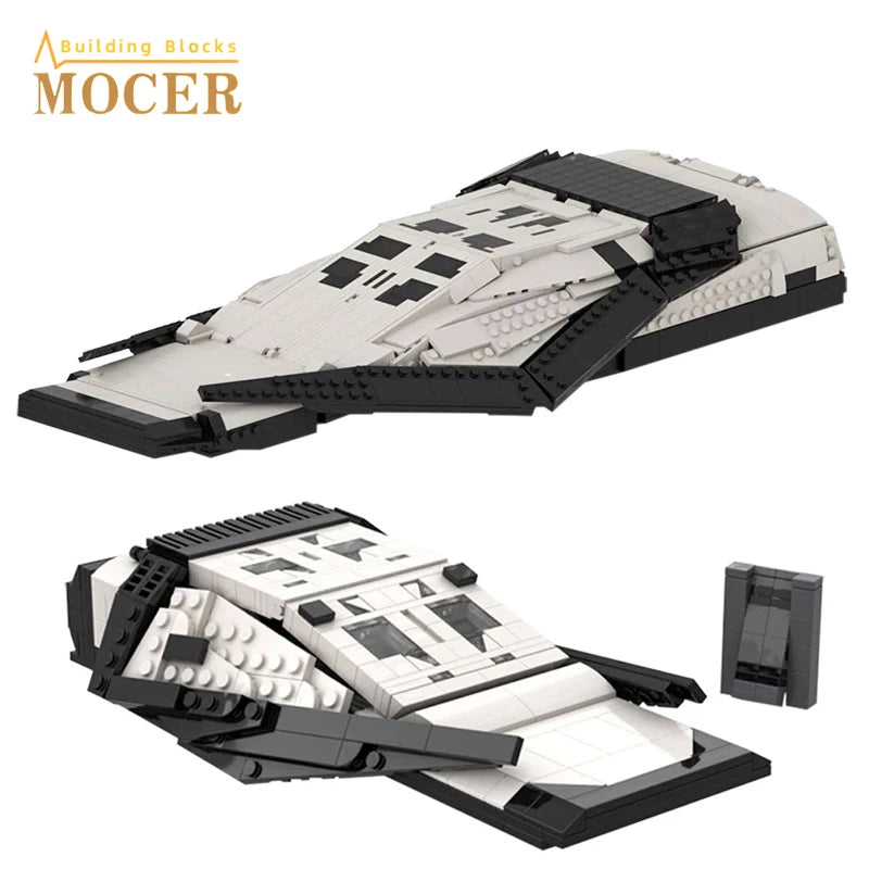Creative Building Blocks Set Interstellar Rangers Spaceship For Teens - ToylandEU