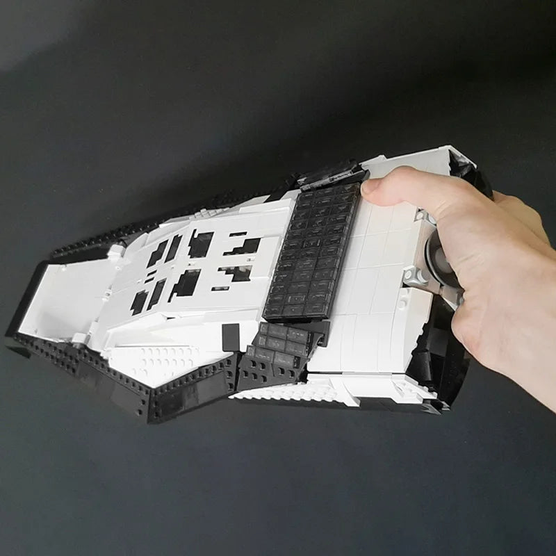 Creative Building Blocks Set Interstellar Rangers Spaceship For Teens - ToylandEU