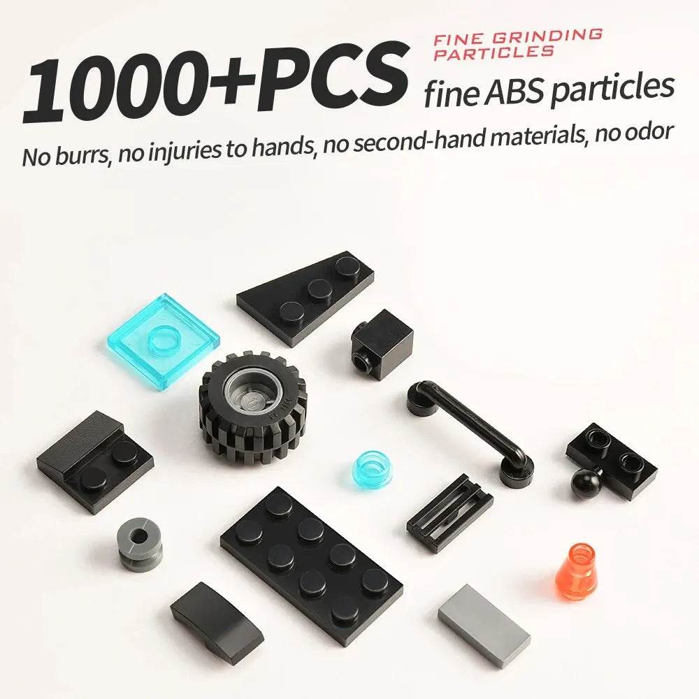 Creative Building Blocks Set for Kids with Police Station and SWAT Figures - ToylandEU