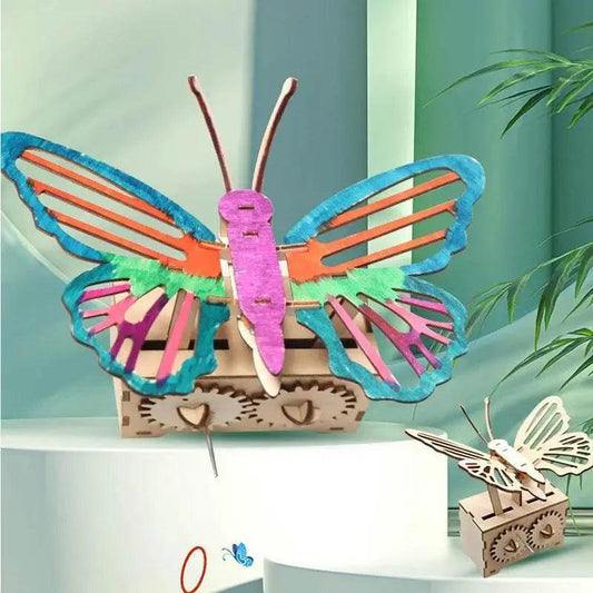  Creative Butterfly DIY Models Building Toy Science Education Model Toy for Children Gift -  ToylandEU™