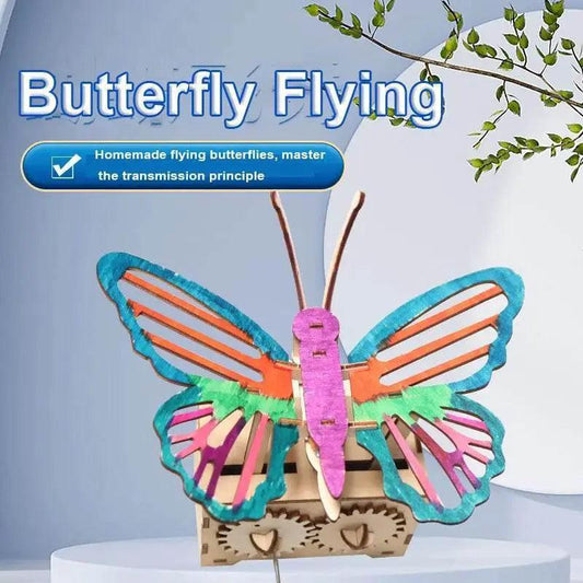 Creative Butterfly DIY Models Building Toy Science Education Model Toy for Children Gift -  ToylandEU™